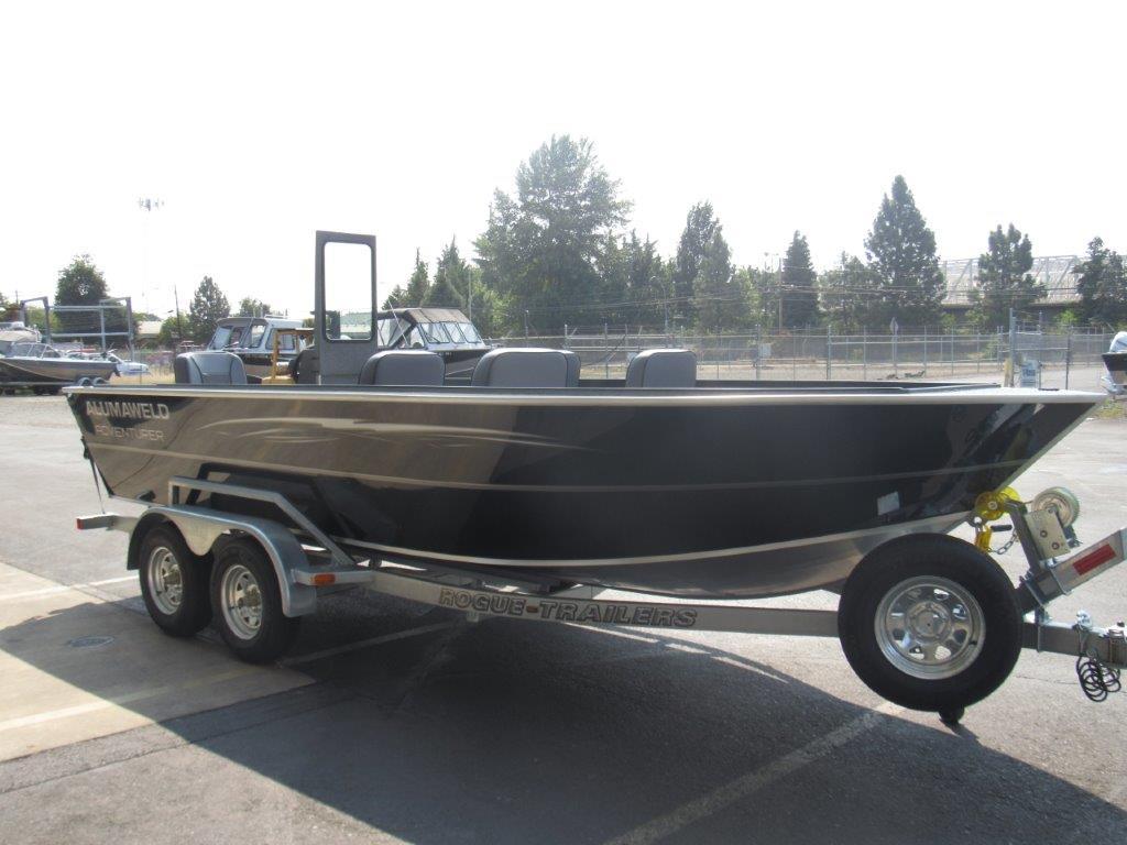 Slide: The Image of 2024 Alumaweld 20 Adventurer boat on Rogue Trailers. - 7