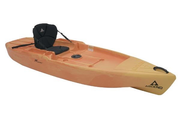 Slide: The Image of Ascend 9R Sport Sit-On - Yellow/Orange 2024 - 0