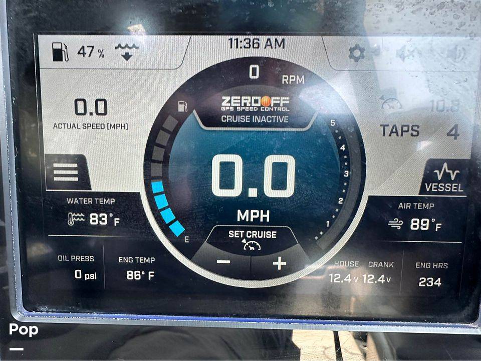 Slide: The Image of Touch Screen/engine Hours 234 - 14