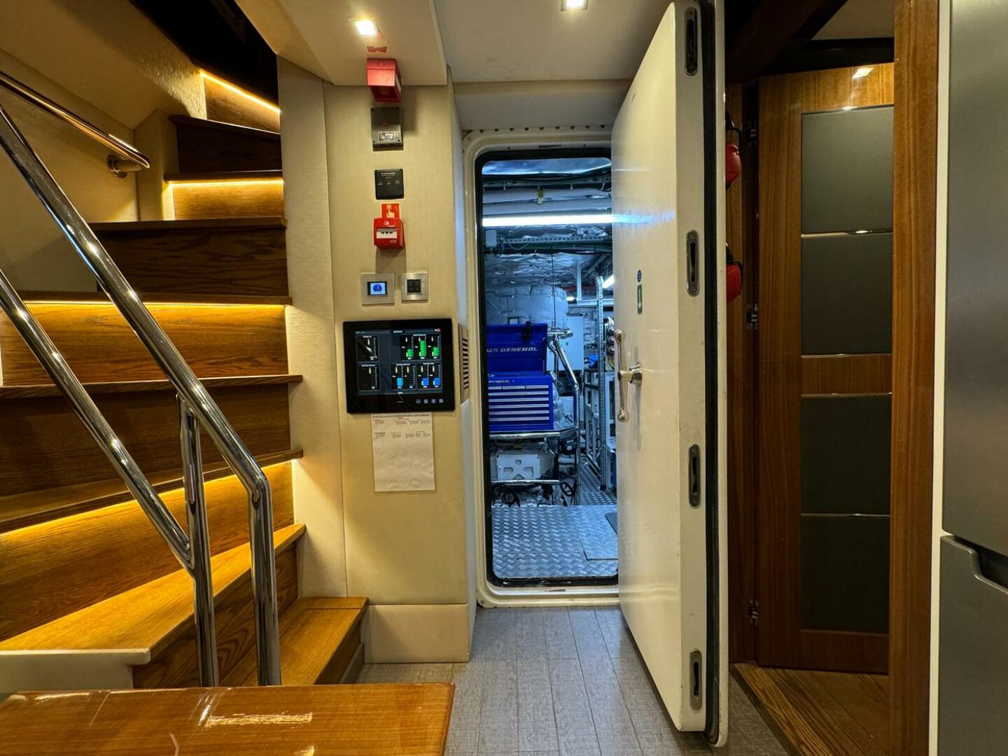 Slide: The Image of Engine Room Entry From Crew Area - 4720903