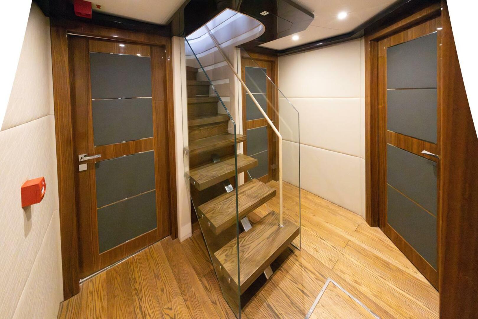 Slide: The Image of Interior Staircase, Lower Deck - 4720708
