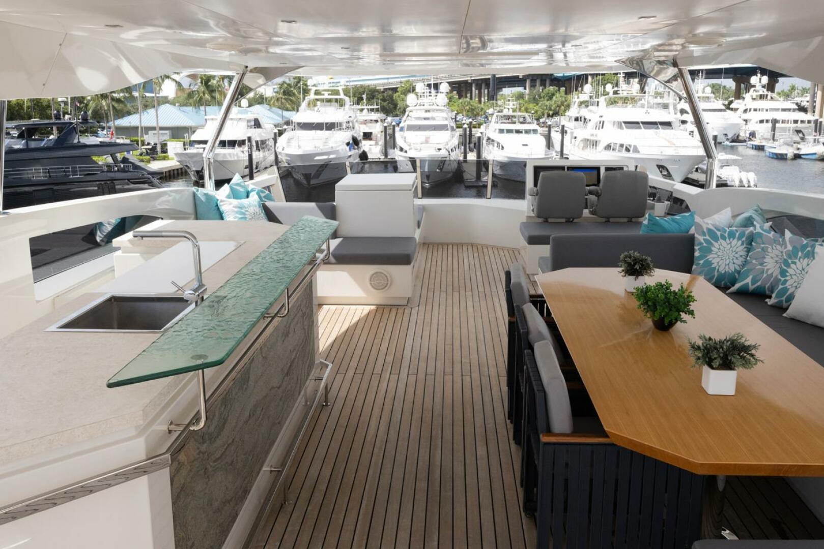 Slide: The Image of Flybridge Deck - 4720777