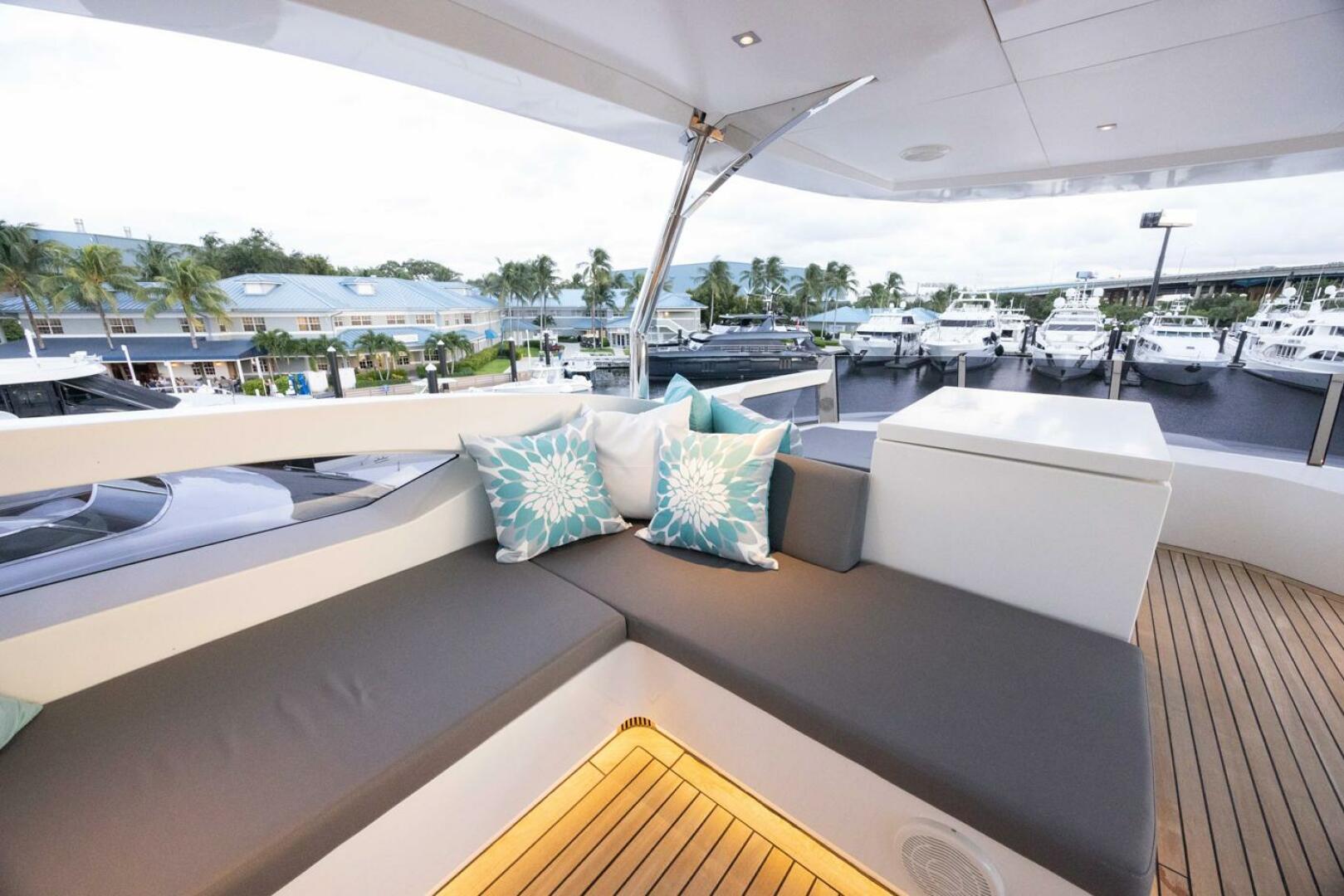 Slide: The Image of Flybridge Deck Seating - 4720876
