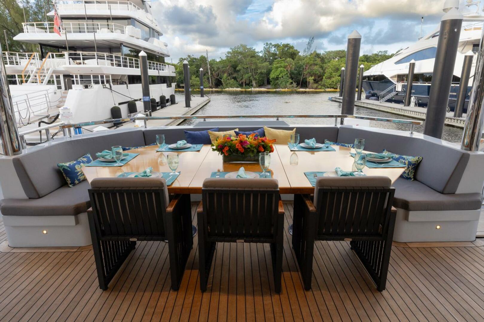 Slide: The Image of Aft Deck Dining - 4720889