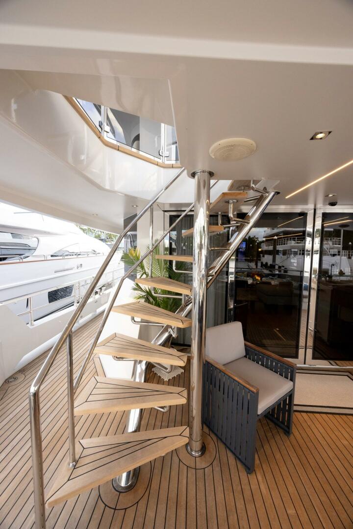 Slide: The Image of Aft Deck Steps To Bridge Deck - 4720891