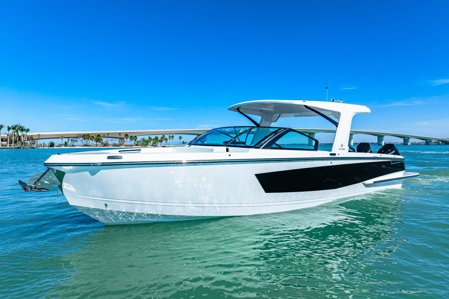 Slide: The Image of Aviara AV36 Outboard 2025 - 1