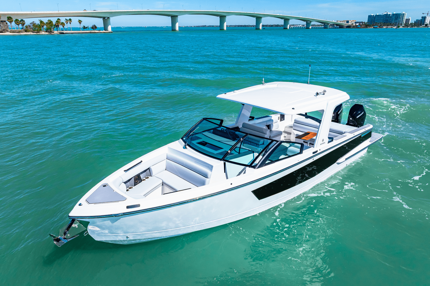 Slide: The Image of Aviara AV36 Outboard 2025 - 3