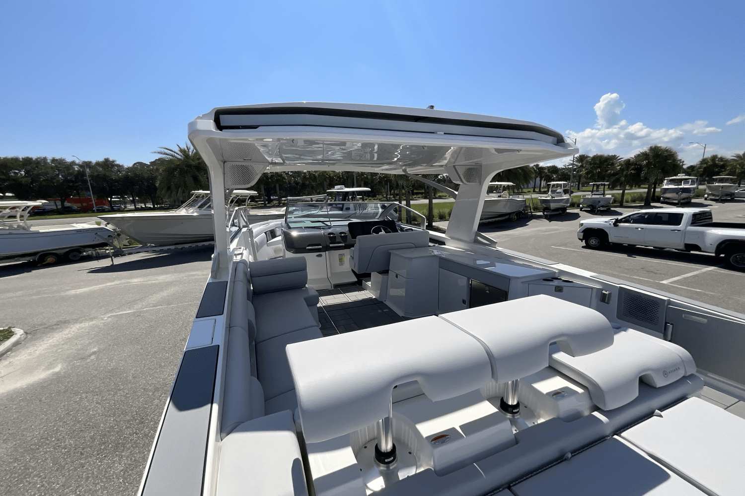 Slide: The Image of Aviara AV36 Outboard 2025 - 36