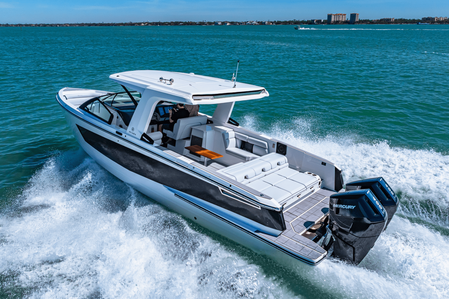 Slide: The Image of Aviara AV36 Outboard 2025 - 36