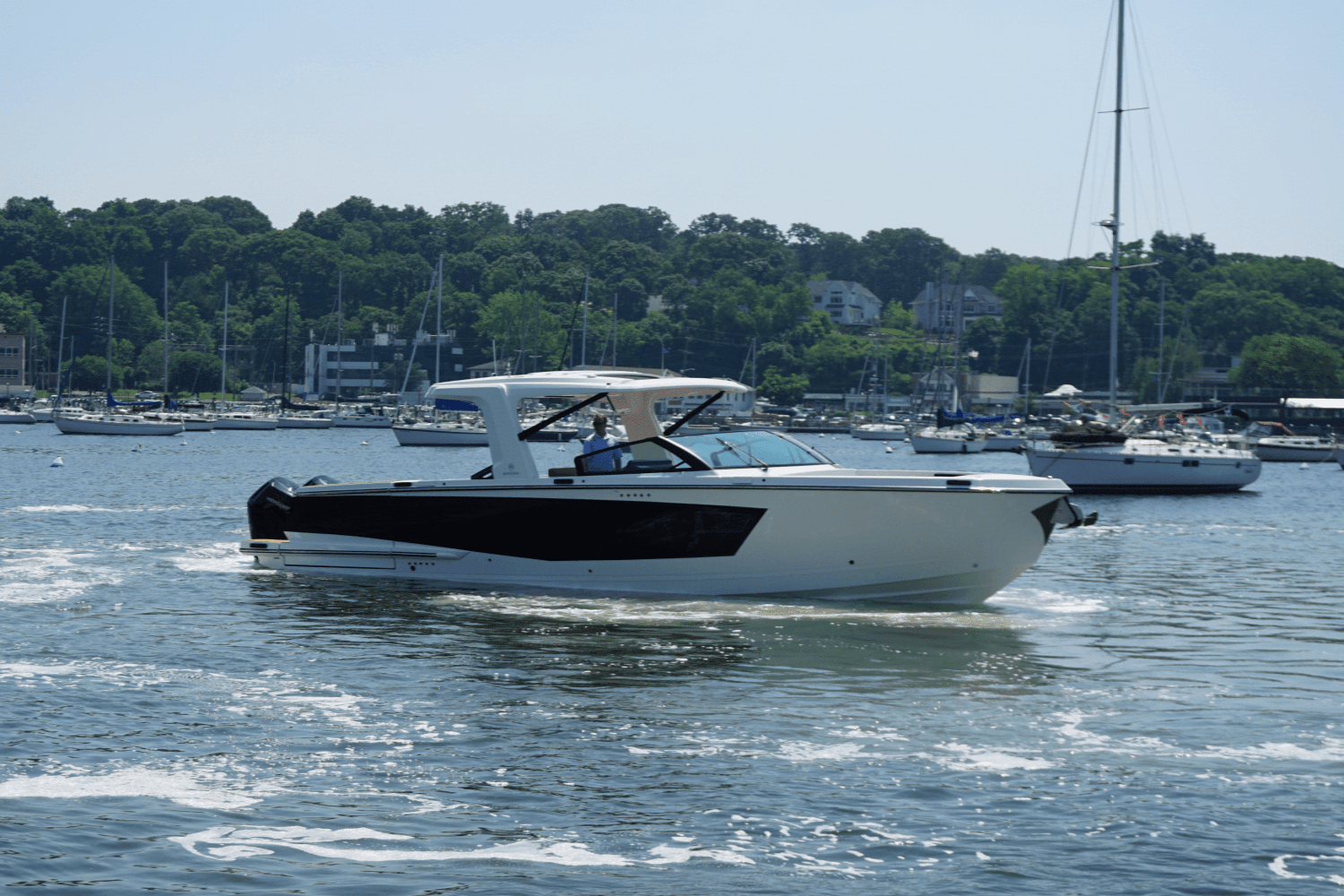 Slide: The Image of Aviara AV40 Outboard 2024 - 1