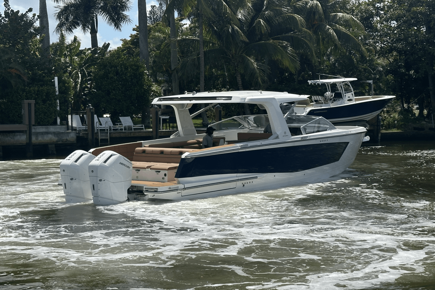 Slide: The Image of Aviara AV40 Outboard 2024 - 35