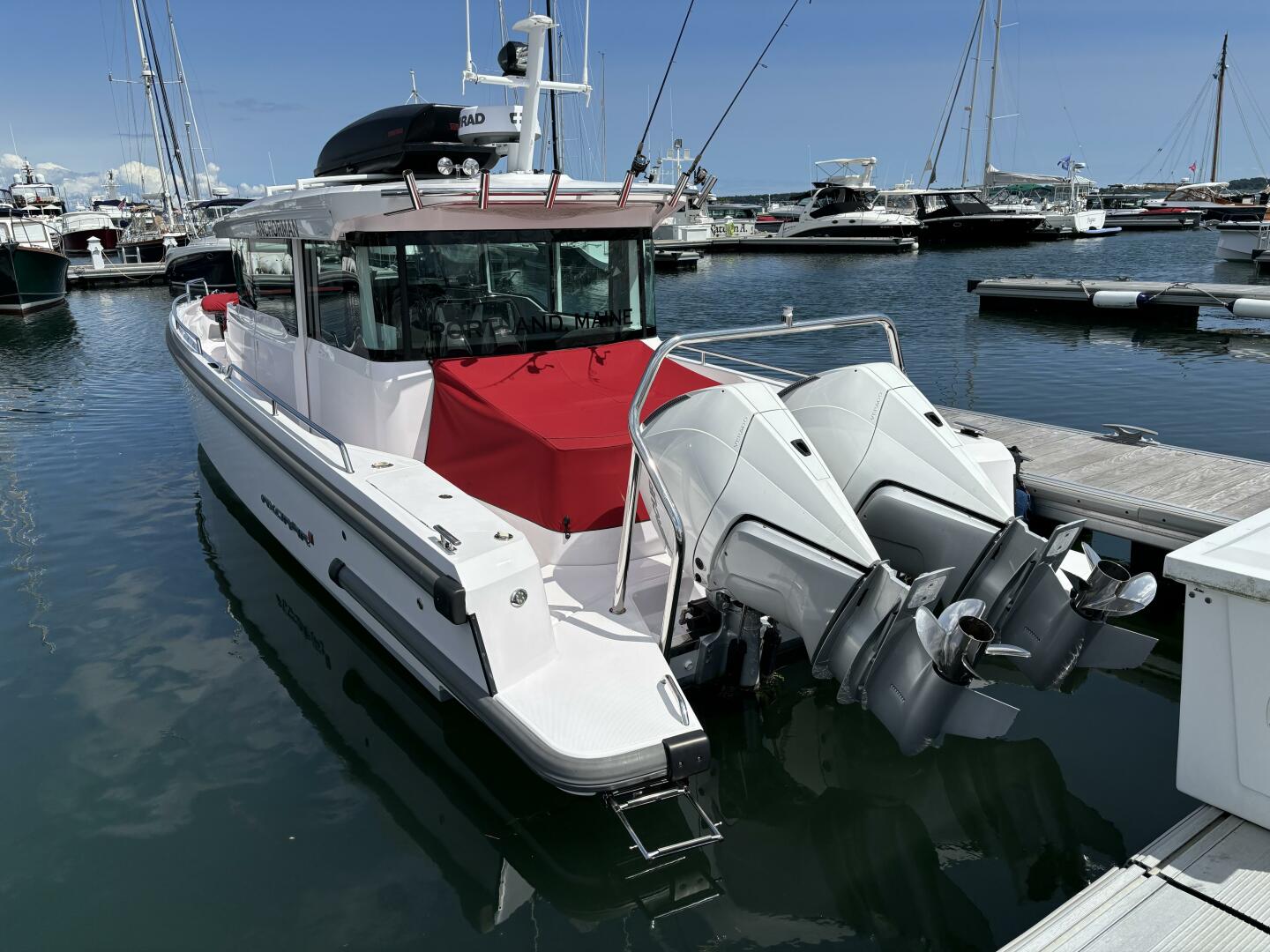 Slide: The Image of Axopar 37 Cross Cabin 2021 - 1