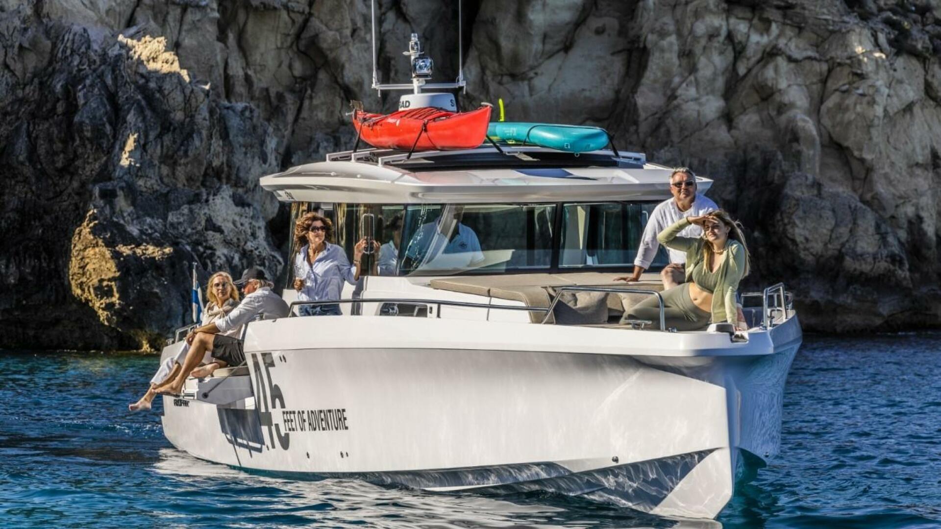 Slide: The Image of Axopar 45 XC Cross Cabin 2024 - 4086403