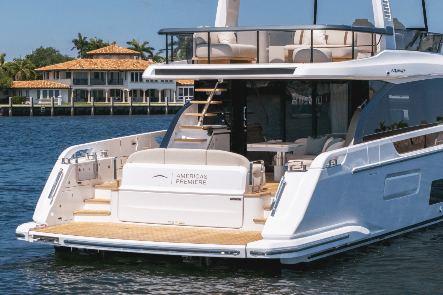 Slide: The Image of Azimut Fly 62 2025 - 97