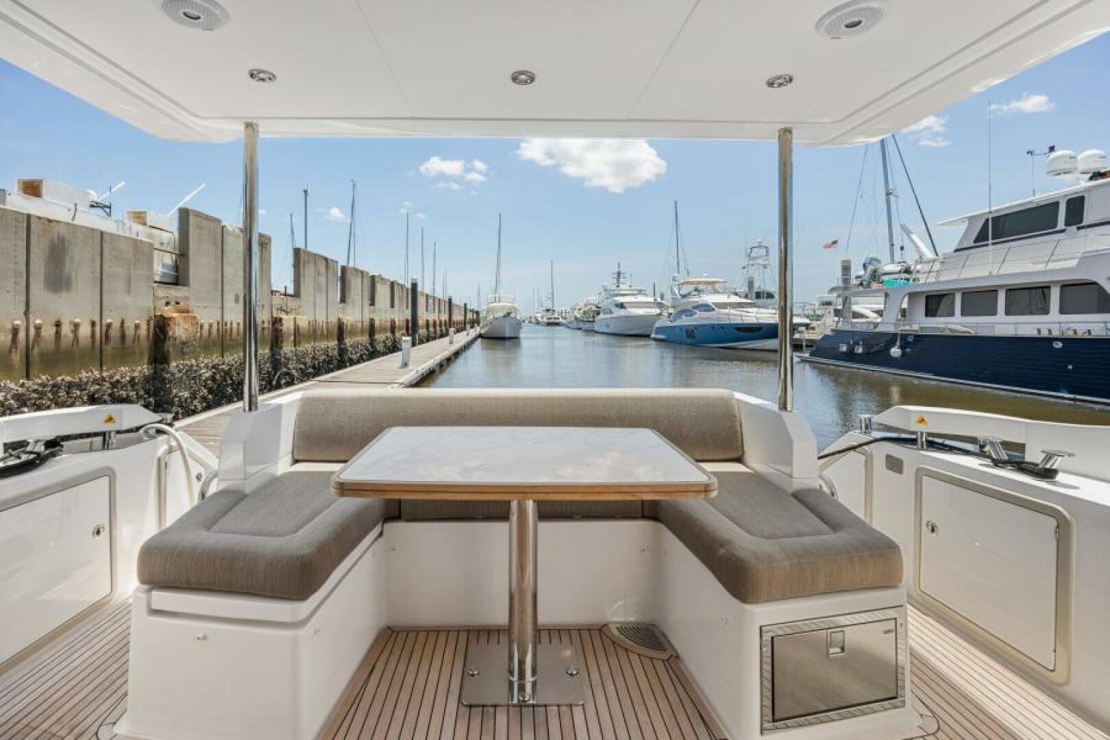 Slide: The Image of Azimut 50 - True North - Deck Table 2021 Azimut 50 Flybridge Motoryacht - True North - 4737003