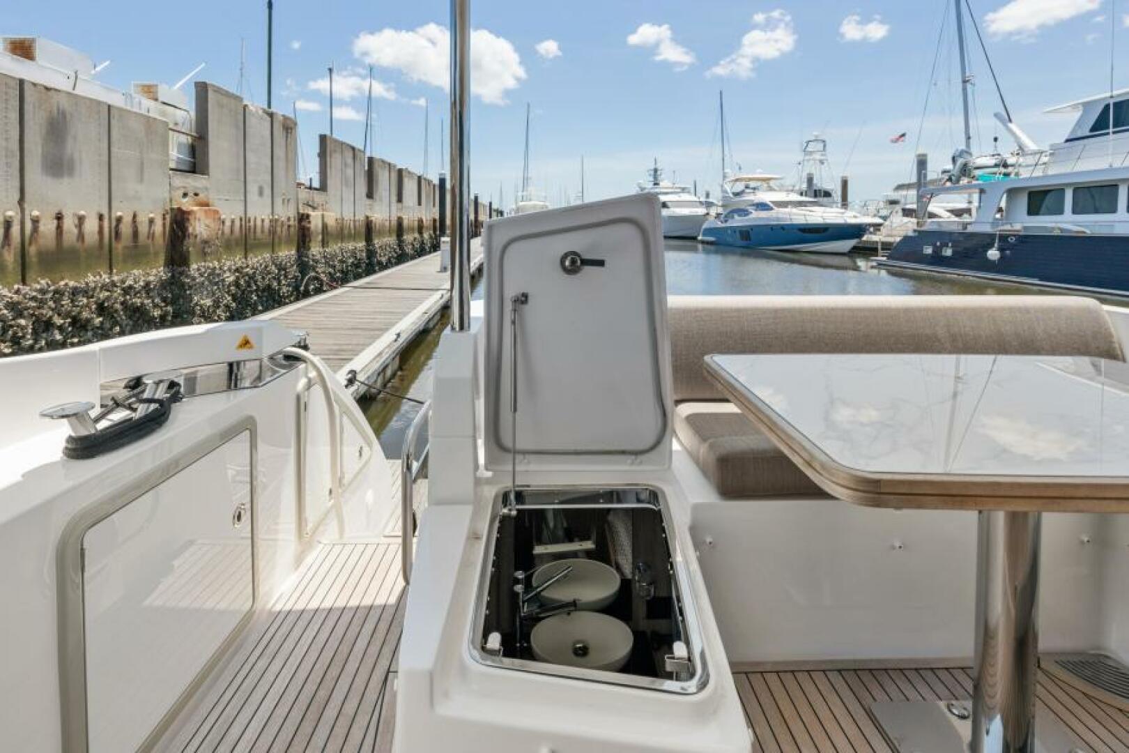 Slide: The Image of Azimut 50 - True North - Deck Storage 2021 Azimut 50 Flybridge Motoryacht - True North - 4737005