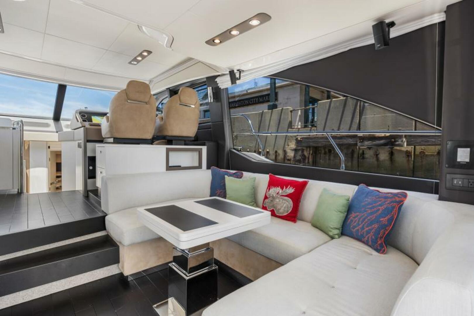 Slide: The Image of Azimut 50 - True North - Dining Table 2021 Azimut 50 Flybridge Motoryacht - True North - 4737015