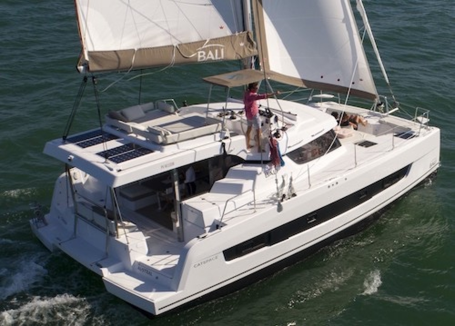 Slide: The Image of New Sail Catamaran for sale 2024 BALI CatSpace - COCOS - 1