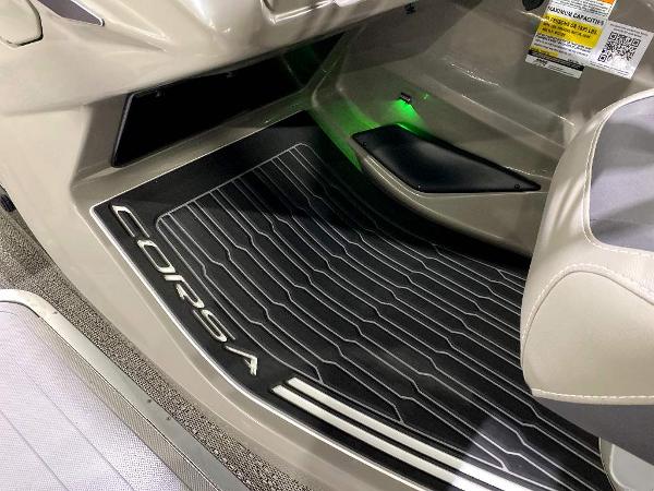Slide: The Image of 2024 Barletta Corsa Ultra-Lounge 25UCA interior with branded floor mat. - 20