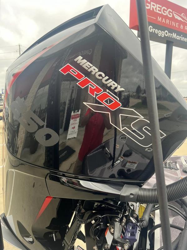 Slide: The Image of 2024 Bass Cat Caracal STS with Mercury Pro XS outboard motor at Gregg Orr Marine. - 15