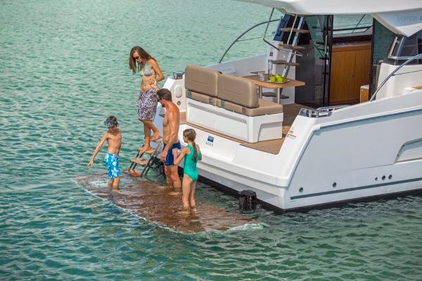 Slide: The Image of Manufacturer Provided Image: Bavaria Virtess 420 Fly Bathing Platform - 41