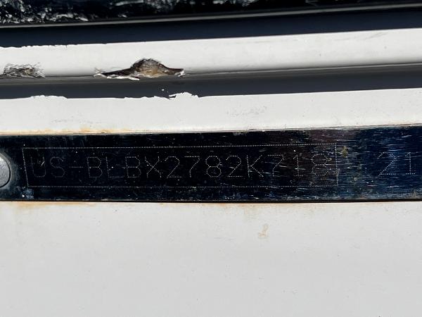 Slide: The Image of Hull identification number on a 2018 Bayliner 210 Deck Boat. - 7