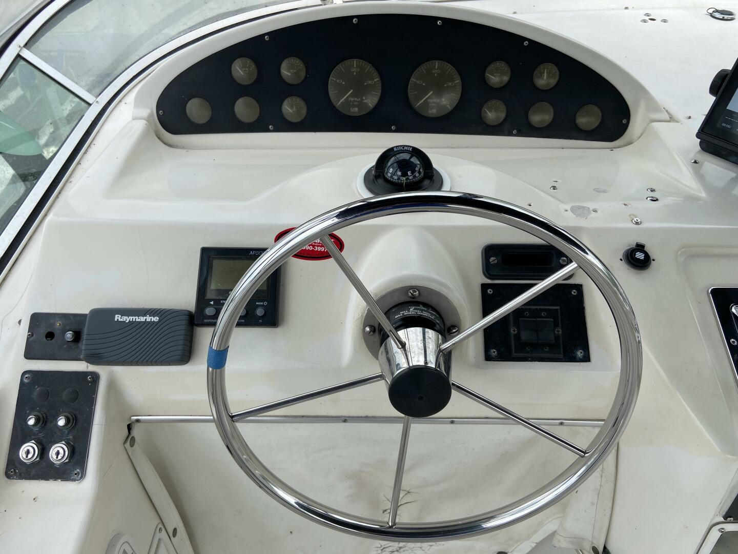 Slide: The Image of Helm on Fly Bridge Left - 5322952