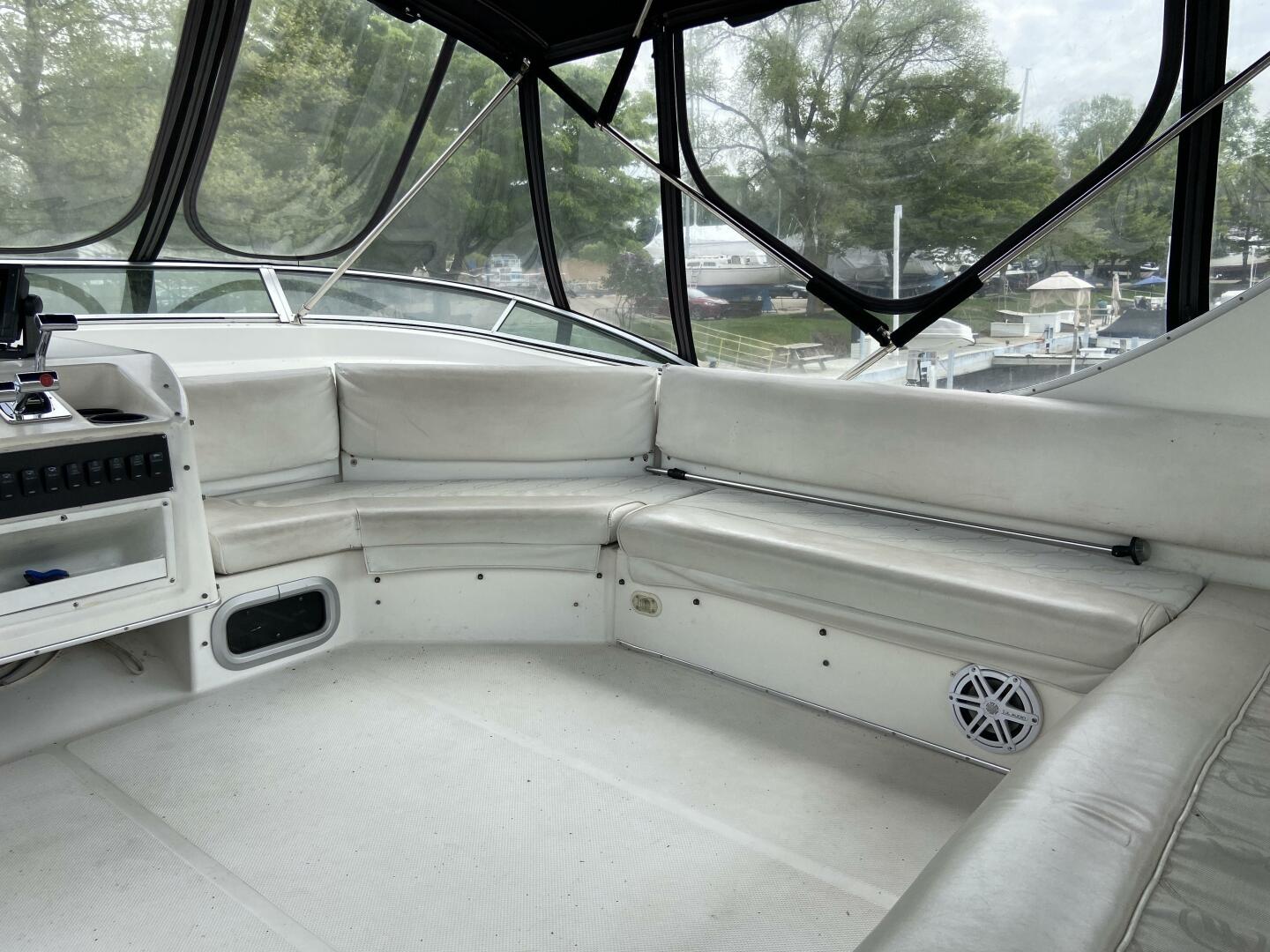 Slide: The Image of Lounge Seating on Fly Bridge - 5322962