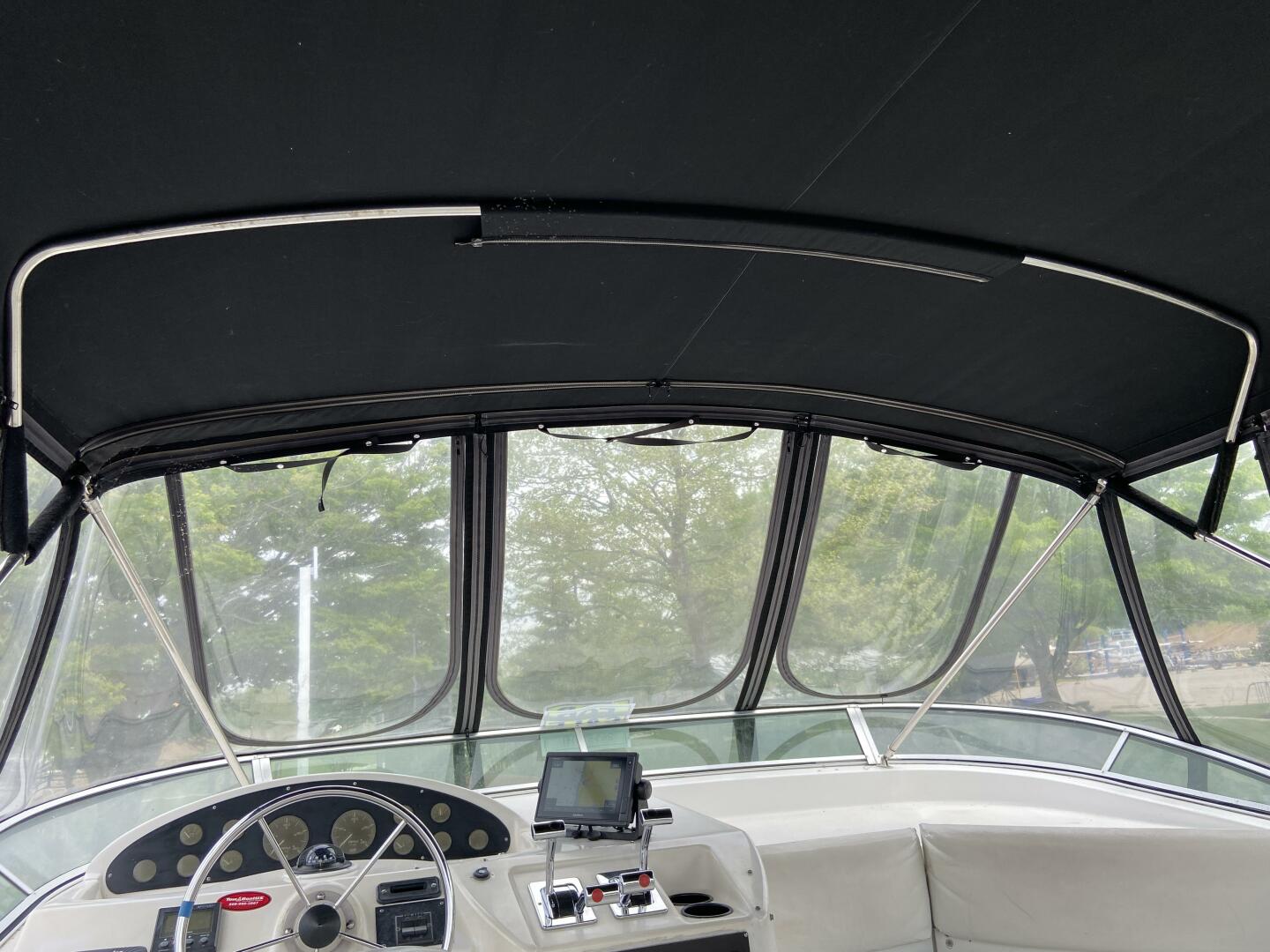 Slide: The Image of Forward Glazing on Fly Bridge - 5322963