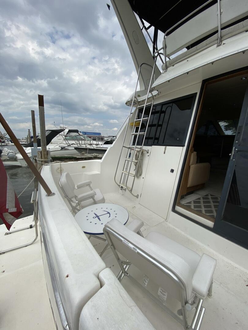 Slide: The Image of Aft Seating Port & Ladder to Fly Bridge - 5323080