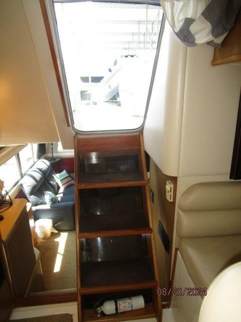 Slide: The Image of 47' Bayliner pilothouse-flybridge companionway - 4609506