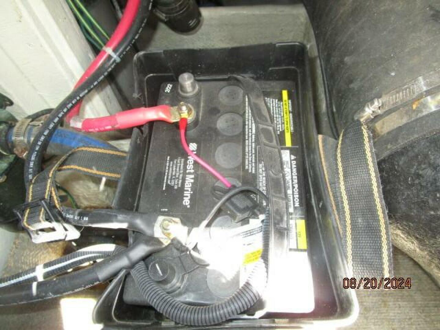Slide: The Image of 47' Bayliner battery bank6 - 4609455
