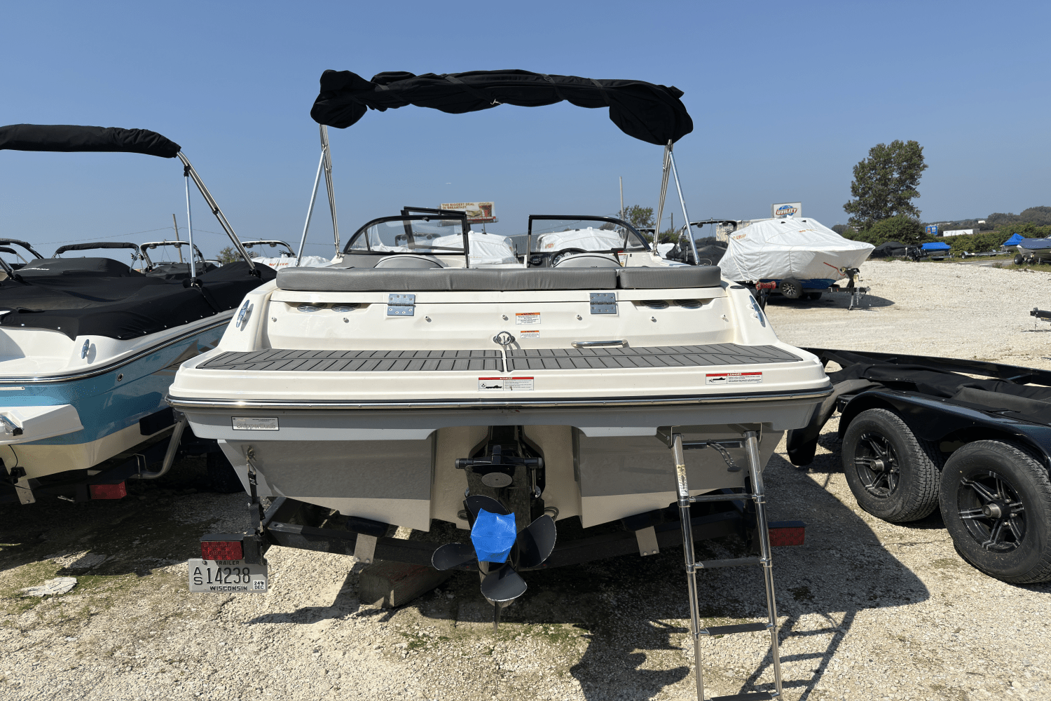 Slide: The Image of Bayliner VR4 Bowrider I/O 2021 - 2