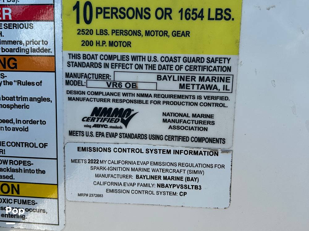 Slide: The Image of Bayliner VR6 OB 2022 - 65