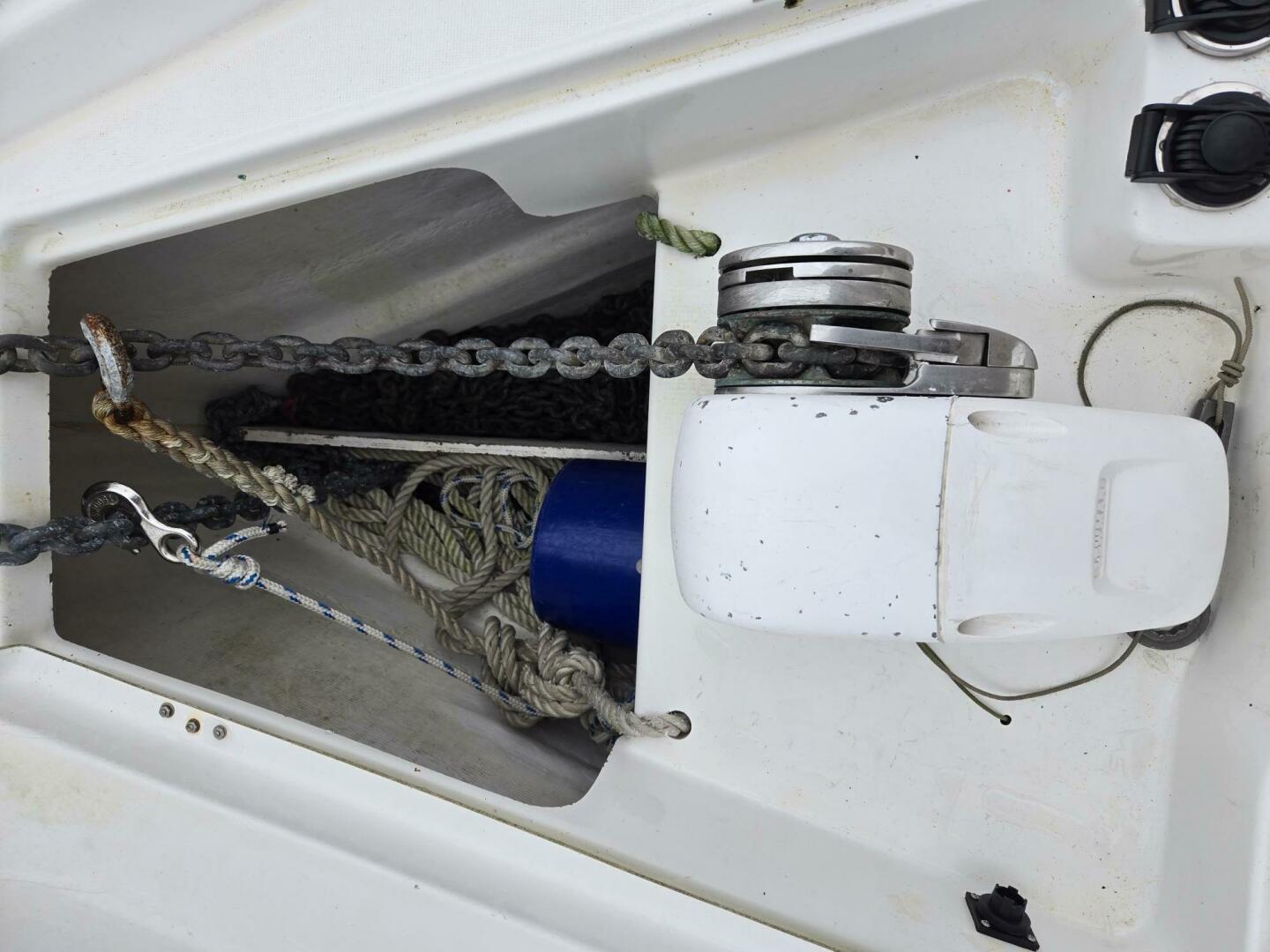 Slide: The Image of Anchor Locker & Windlass - 13