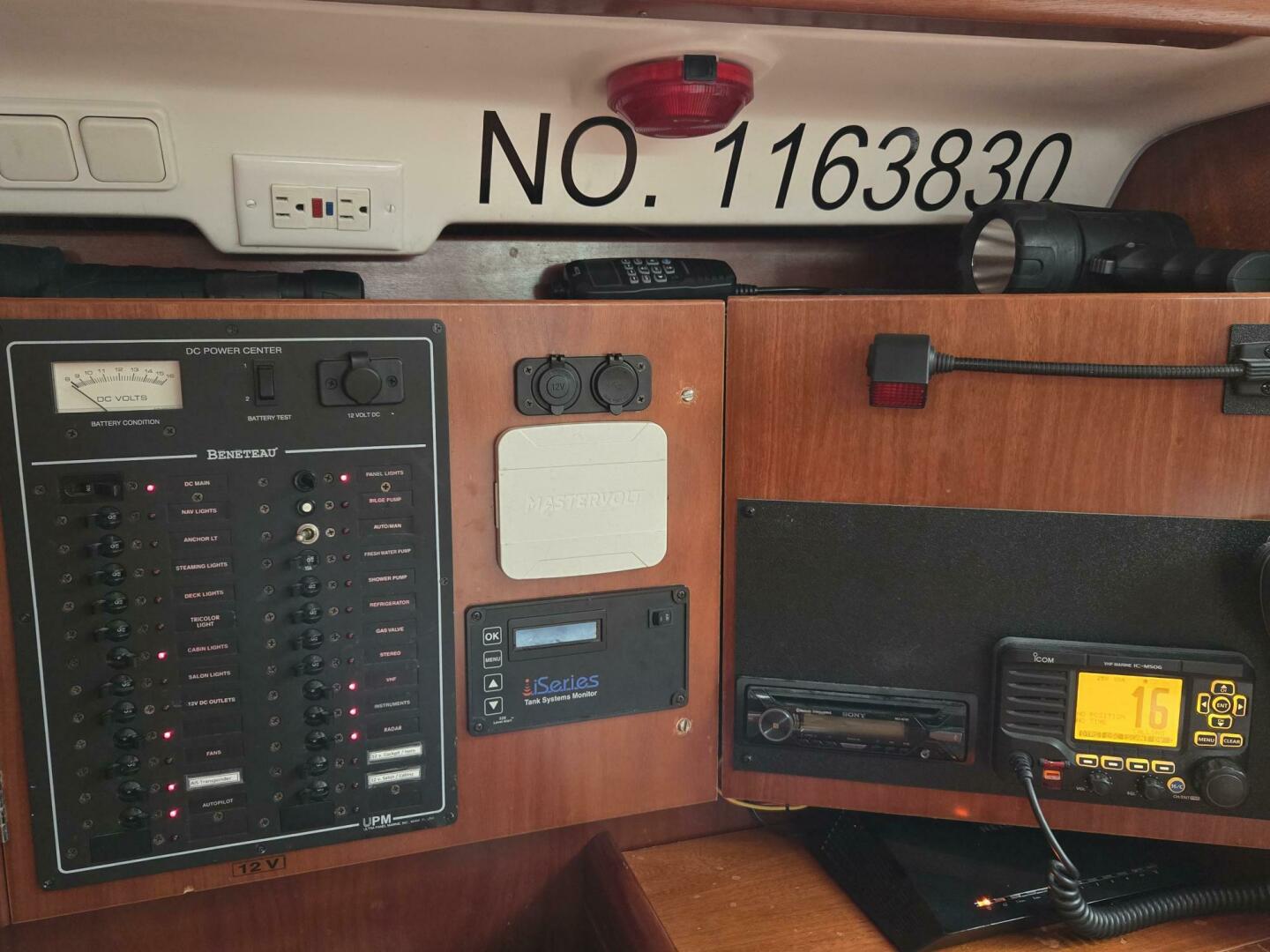 Slide: The Image of Electrical Panel at Nav Station - 18