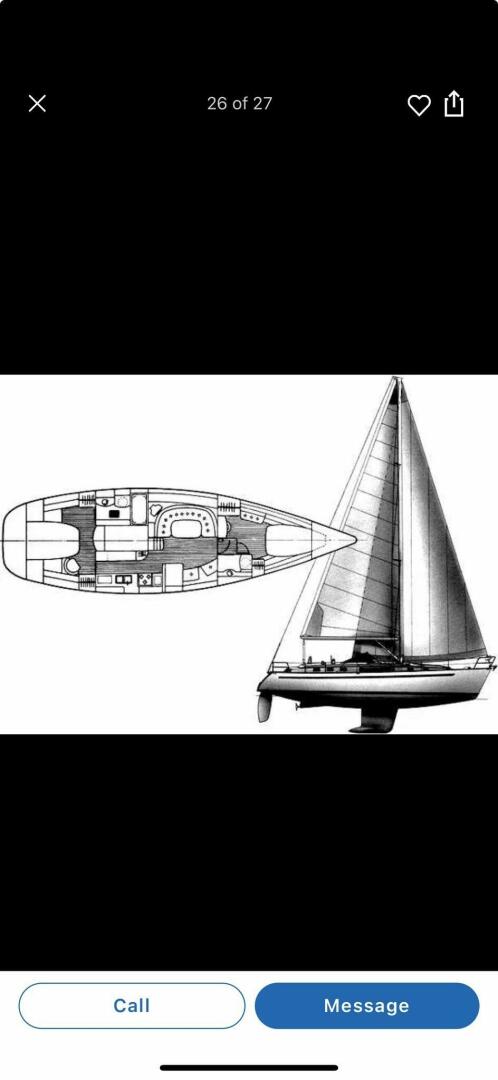 Slide: The Image of Beneteau 44 cc 1996 - 4932140