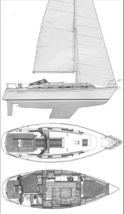 Slide: The Image of Beneteau Idylle 1050 1985 - 15034696