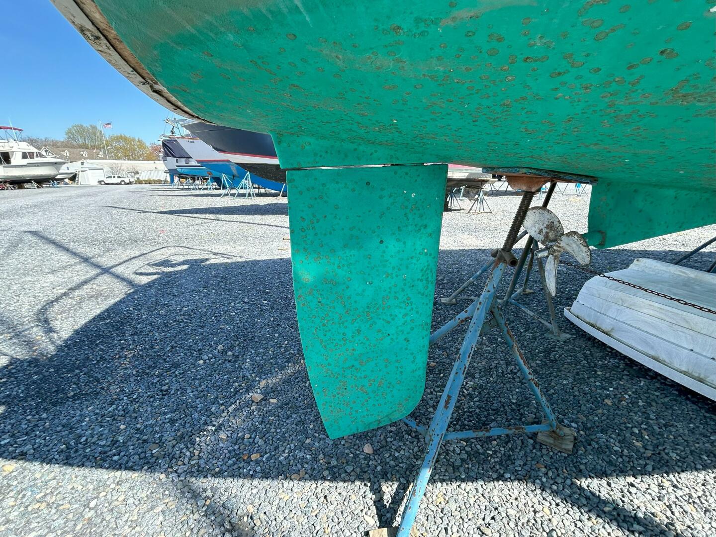 Slide: The Image of 1999 Beneteau Oceanis 321  Rudder - 5203594
