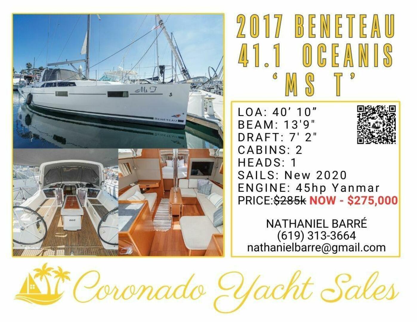 Slide: The Image of Beneteau Oceanis 41.1 2017 - 5233318