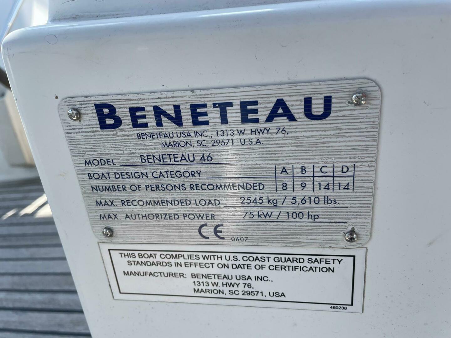 Slide: The Image of Beneteau Oceanis 46 2008 - 5525096