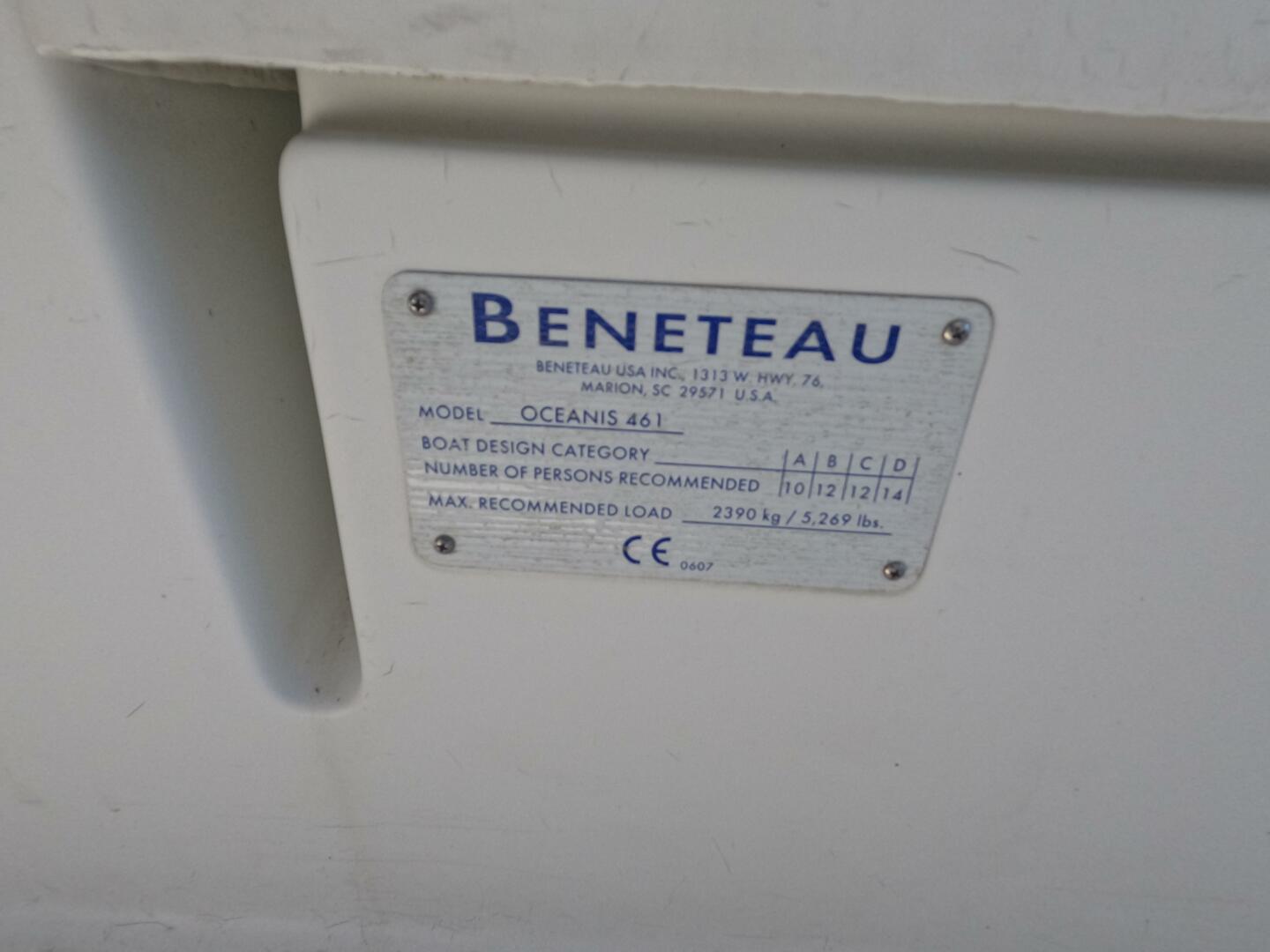 Slide: The Image of Beneteau Oceanis 46.1 2001 - 27