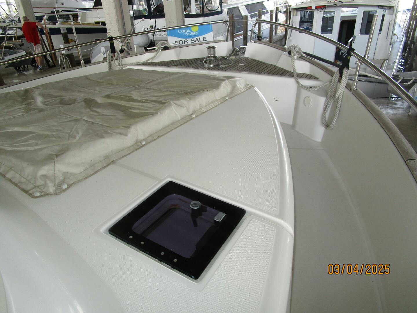 Slide: The Image of 50' Beneteau foredeck1 - 5139404