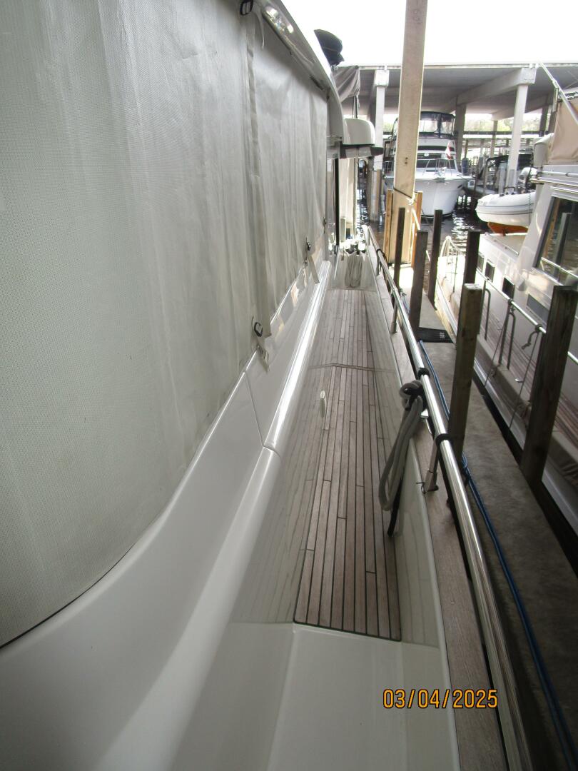 Slide: The Image of 50' Beneteau port side deck2 - 5139446