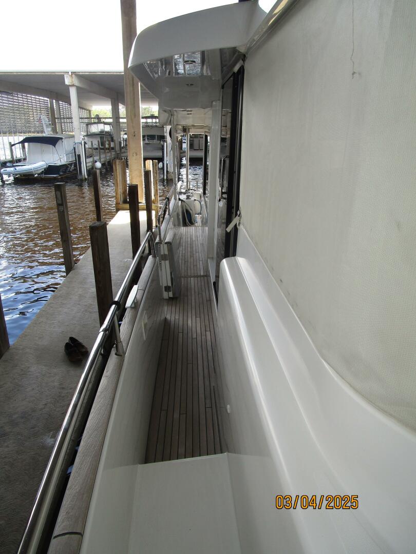 Slide: The Image of 50' Beneteau starboard side deck2 - 5139461