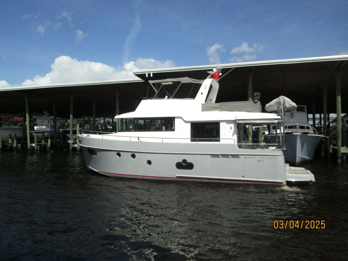 Slide: The Image of 50' Beneteau port aft profile - 5139439