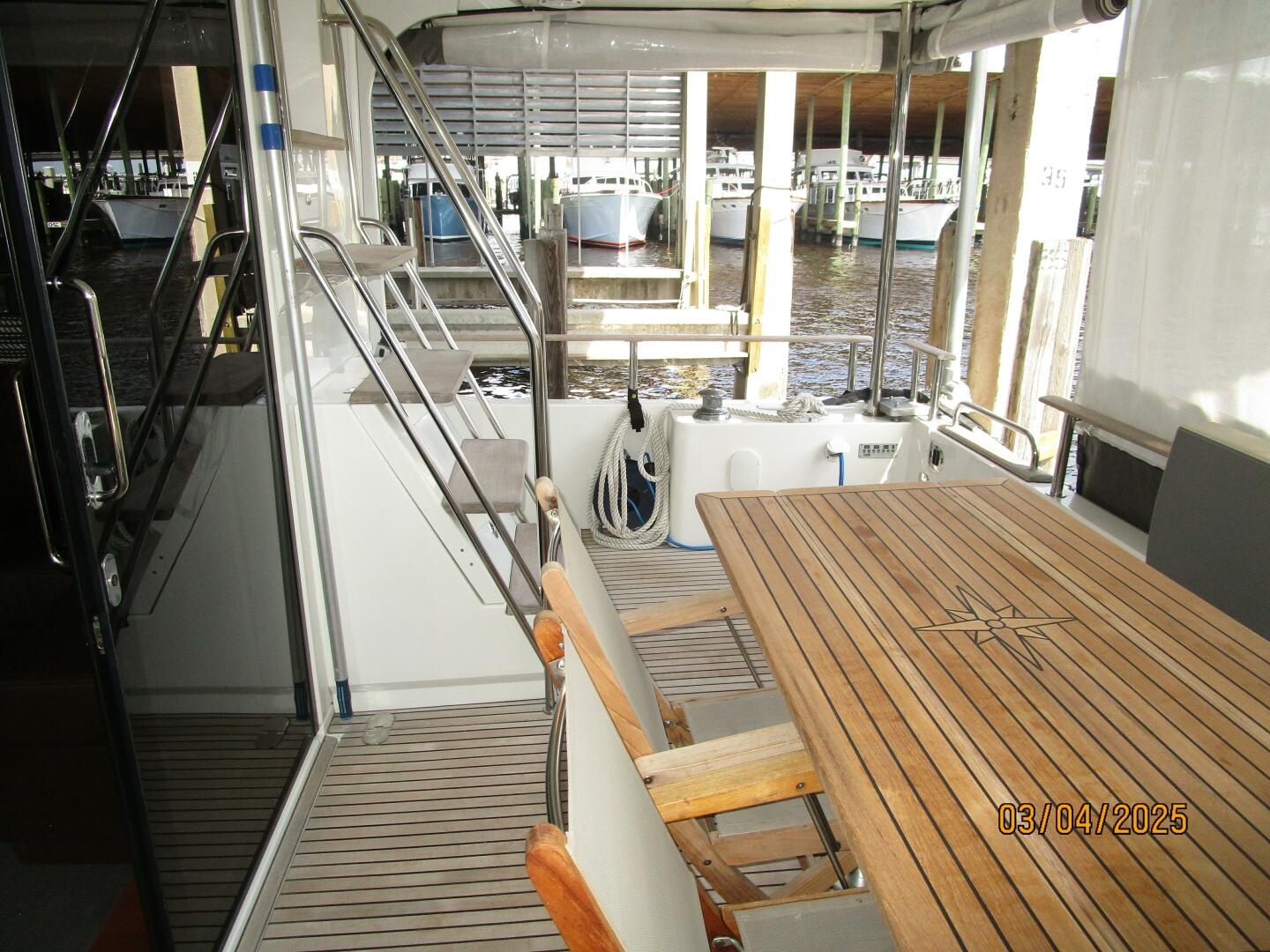 Slide: The Image of 50' Beneteau aftdeck starboard - 5139377