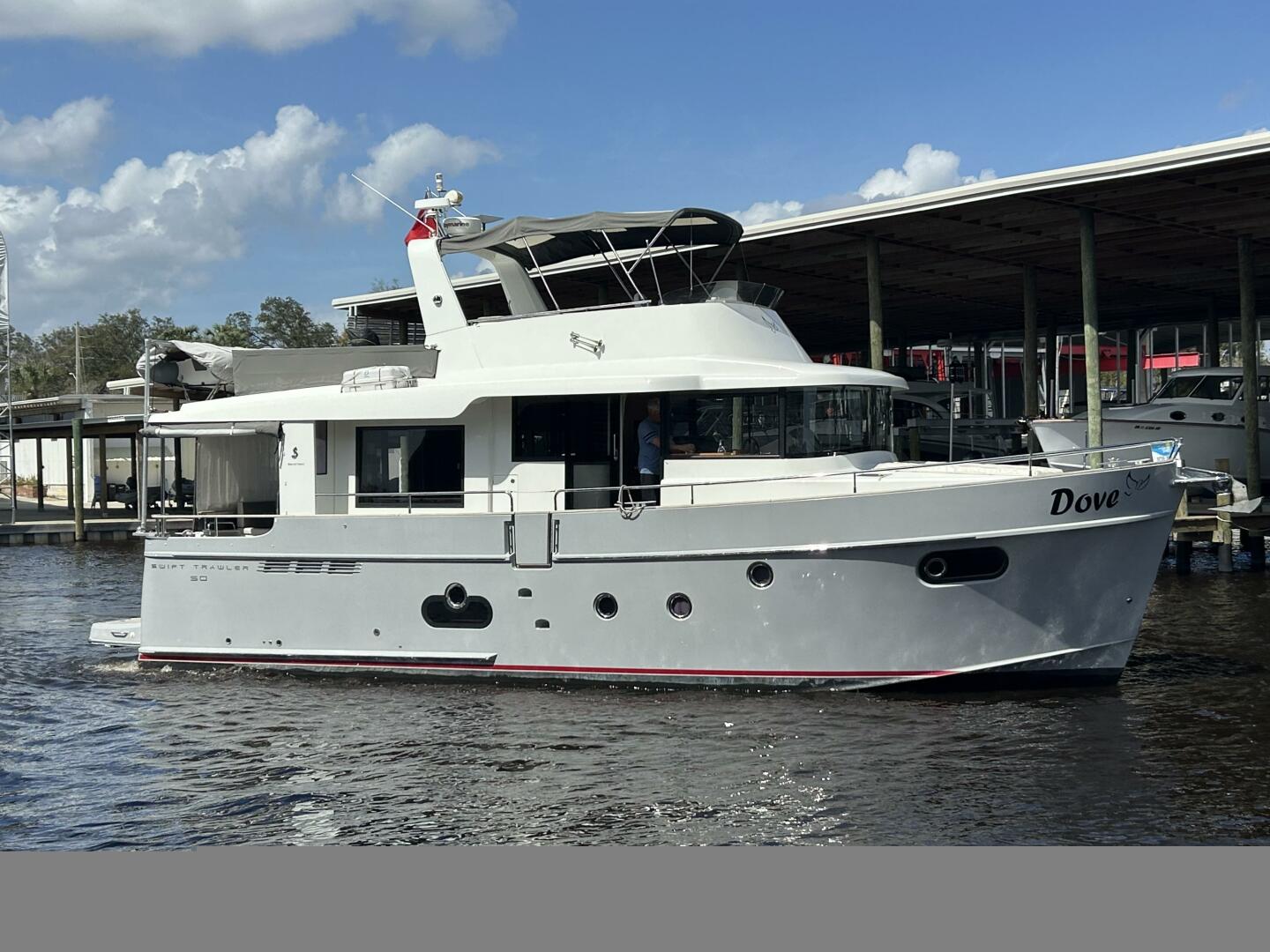 Slide: The Image of 50' Beneteau starboard forward profile - 5139456