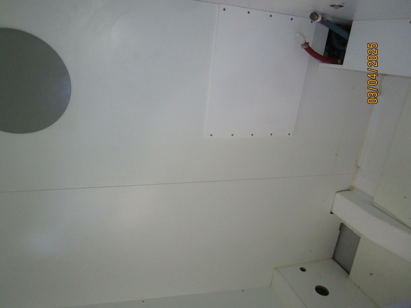Slide: The Image of 50' Beneteau lazarette port compartment - 5139424