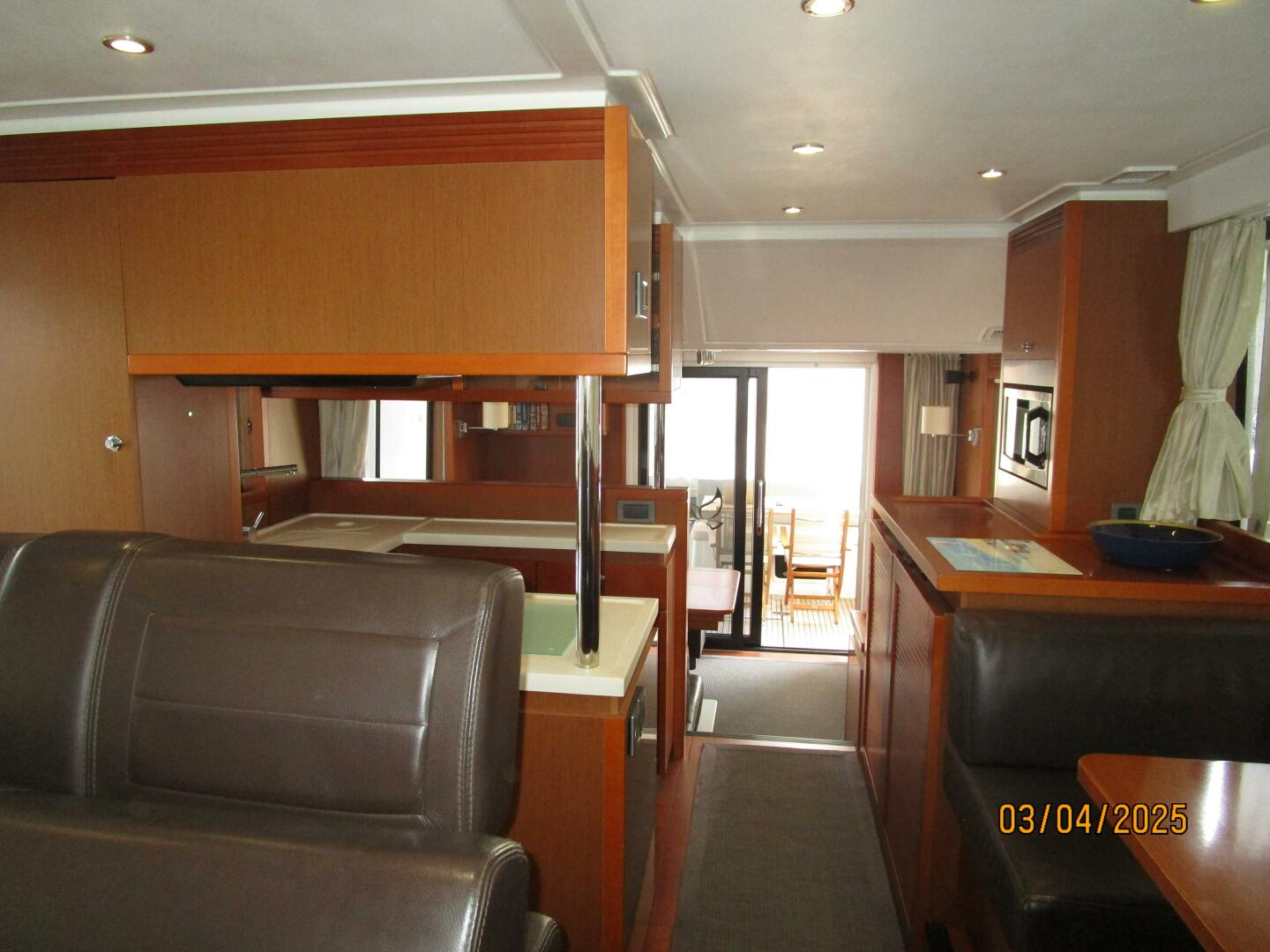 Slide: The Image of 50' Beneteau pilothouse aft - 5139437
